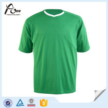 Maillots de football vierges personnalisés du Jersey 100 de polyester